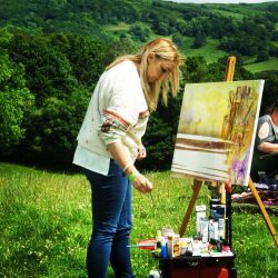 Landscape artist of the year participant