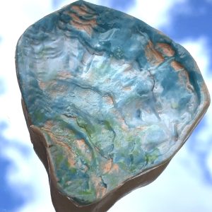 Jenny Catherall Art clay shell trinket