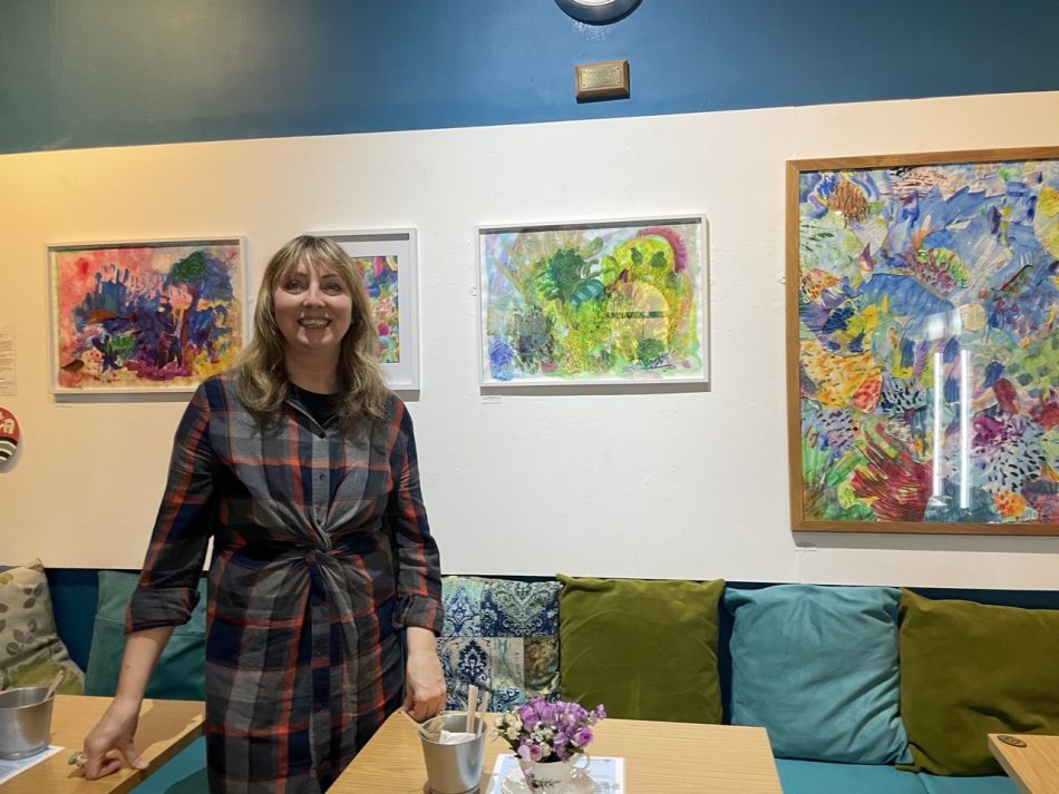 Exhibition titled 'Charged Surface' at Castle Park Arts Centre, 2026 (Jenny Catherall was Drinkwater)